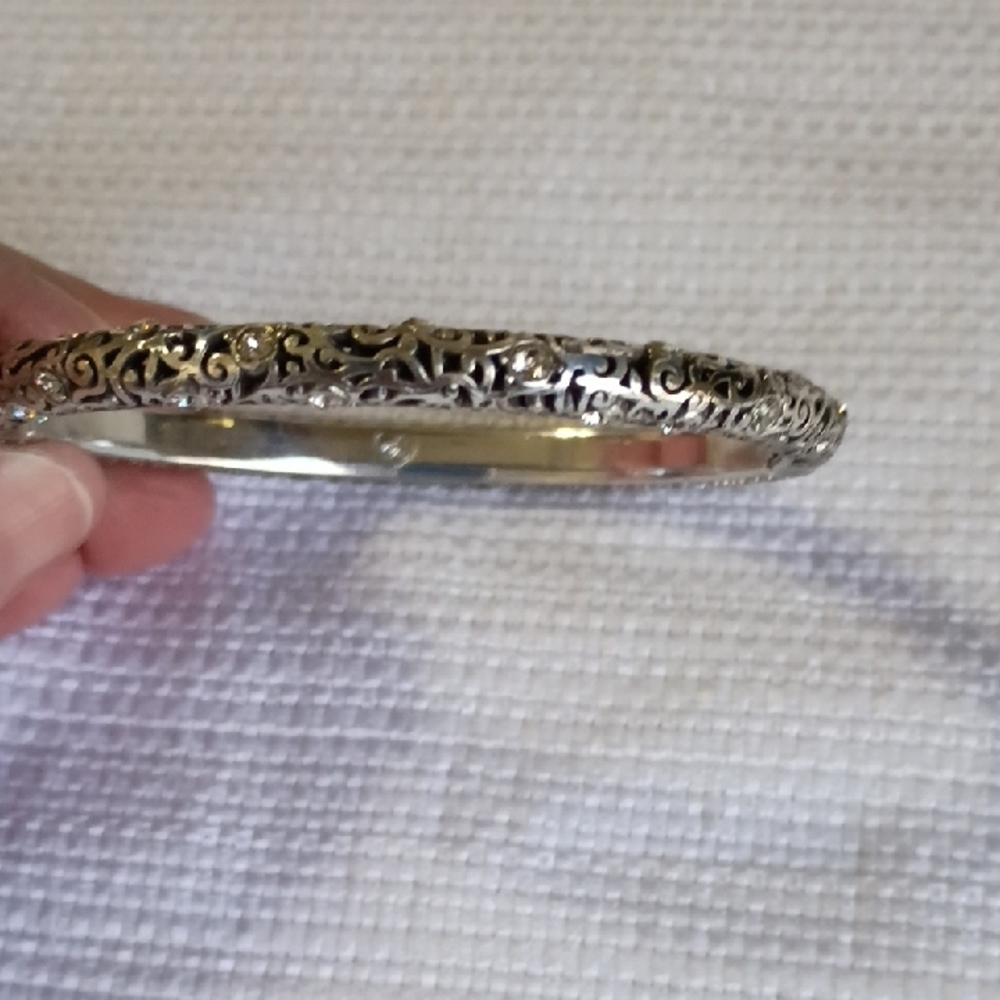 Brighton Silver Crystal Bracelet - Picture 2 of 3